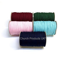Load image into Gallery viewer, 4mm Polyester Cord Soft Drawstring Piping Cord In 22 Colours And Various Lengths