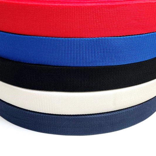 38/40mm Webbing in 5 Colours Various Lengths Used For Bags Handles Straps and Crafts