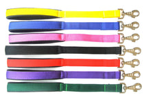 Load image into Gallery viewer, 18" Short Close Control Dog Lead With Padded Handle In Various Colours 25mm Webbing