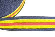 Load image into Gallery viewer, 76mm Wide Webbing In Multi Colour Various Lengths 