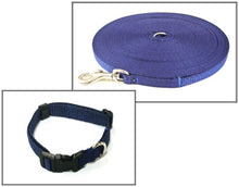 Load image into Gallery viewer, Dog Collar And Lead Set 13mm Webbing X - Small Collar In Various Lengths And Matching Colours