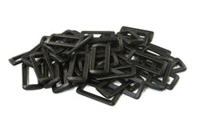 Load image into Gallery viewer, 38/40mm Plastic 2 Bar Loop Buckles For Webbing Straps Handles Bags Crafts