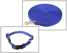 Load image into Gallery viewer, Dog Collar And Lead Set 13mm Webbing X - Small Collar In Various Lengths And Matching Colours