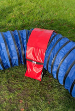 Load image into Gallery viewer, New Dog Agility Tunnel Corner Sandbag Adjustable 60cm - 80cm Diameter Tunnels For Indoor And Outdoor UV PVC In Various Colours