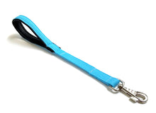 Load image into Gallery viewer, 18" Short Close Control Dog Lead With Padded Handle In Various Colours 25mm Webbing