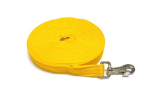 Load image into Gallery viewer, 20ft 6m Large Dog Training Lead Horse Lunge Line 25mm Cushion Webbing In Various Colours