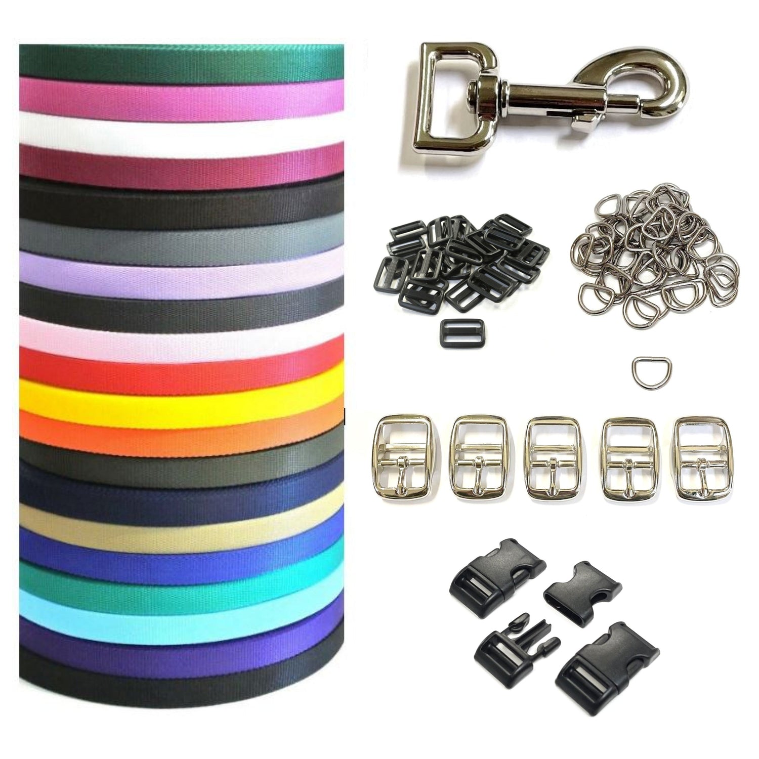 25mm Webbing and Buckles