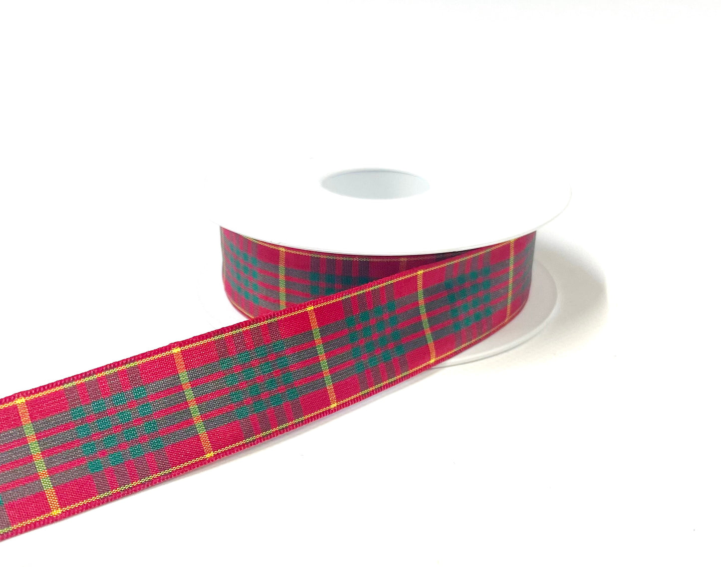 Tartan Ribbon 25mm Berisfords Scottish Ribbon Sewing Crafts Gift Wrapping In Various Lengths