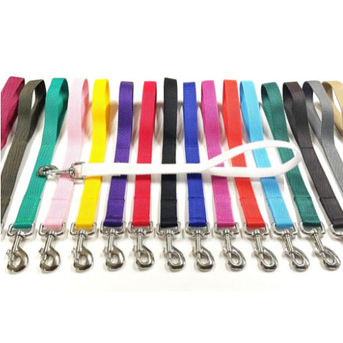 18" Short Close/Traffic Control Dog Training Lead Leash Grab Handle 25mm Webbing