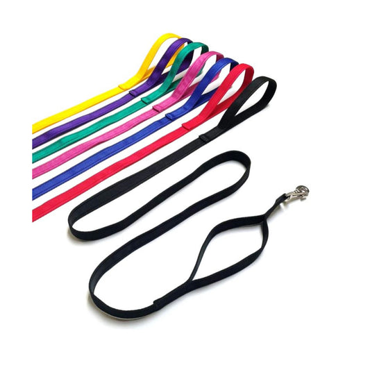 Dog Lead With Double Handle For Quick Grab Safety Control 2m Long Walking Leash