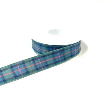 Tartan Ribbon 25mm Berisfords Scottish Ribbon Sewing Crafts Gift Wrapping In Various Lengths