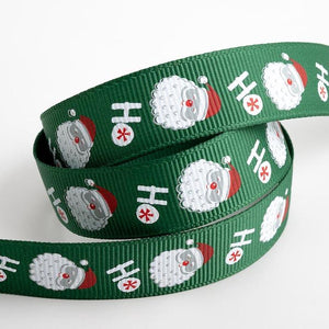 Christmas Ribbon 16mm Wide Grosgrain Gift Wrapping Decorations Presents Crafts