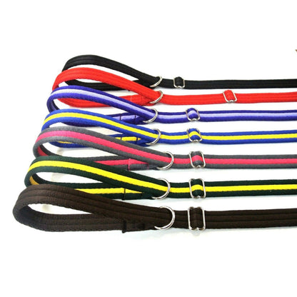 Dog Slip Leads Training Obedience Walking Leash 72"/6ft Long 20mm 25mm Air Webbing 24 Colours
