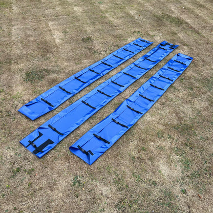 Dog Agility Dog Walk Frame Cover UV PVC Fabric In 11 Colours With Black Buckle Straps