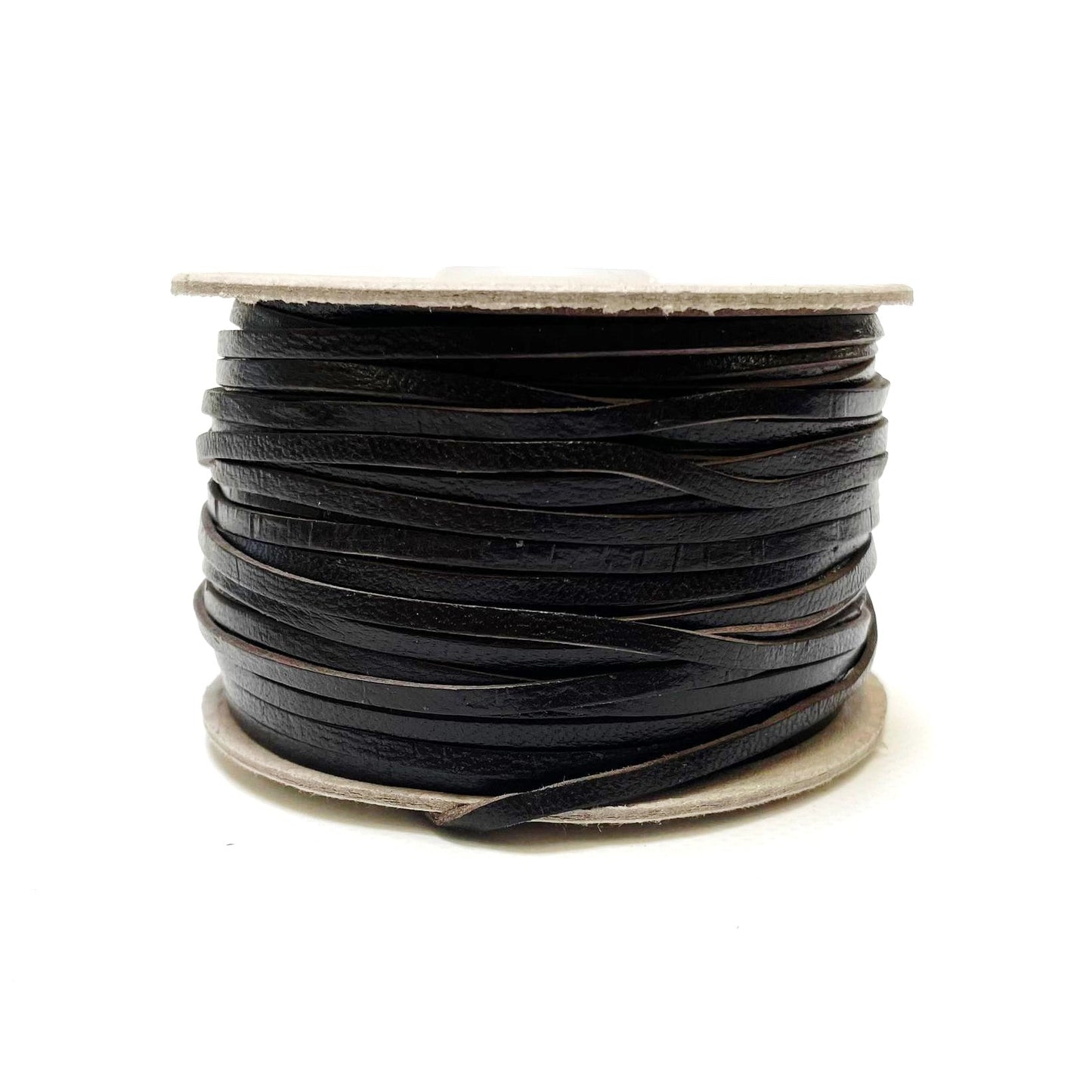 3mm Flat Genuine Leather Thonging Strip Laces Cord Various Colours And Lengths