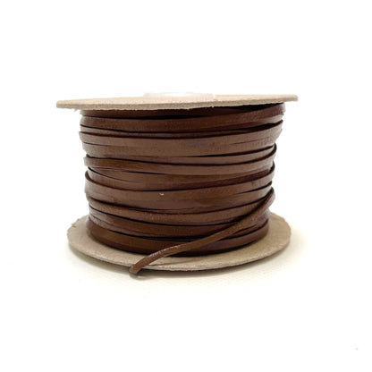 3mm Flat Genuine Leather Thonging Strip Laces Cord Various Colours And Lengths