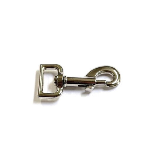 25mm Heavy Duty Trigger Clips Hooks Nickel Plated For Dog Leads Webbing Bags Straps