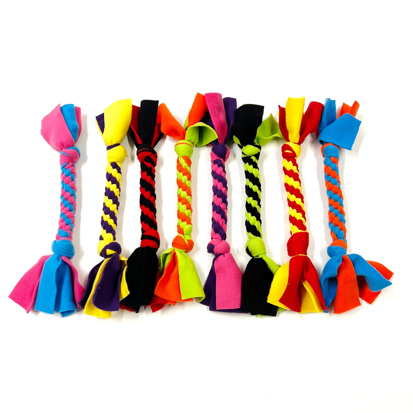 Dog Tug Toys Handmade Strong Fleece Tug Toys For Small Medium Large Dogs