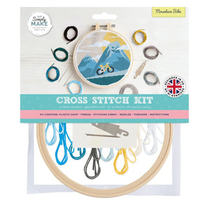 Cross Stitch Kit Sewing Craft Childrens Adults Docrafts Simply Make Large 20 Designs UK Seller