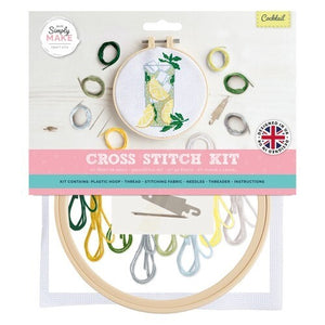 Cross Stitch Kit Sewing Craft Childrens Adults Docrafts Simply Make Large 20 Designs UK Seller