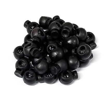Cord Lock Toggle Stoppers Plastic Spring Loaded Adjusters Drawstring