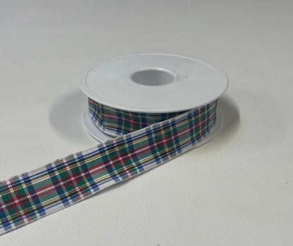 Tartan Ribbon 25mm Berisfords Scottish Ribbon Sewing Crafts Gift Wrapping In Various Lengths
