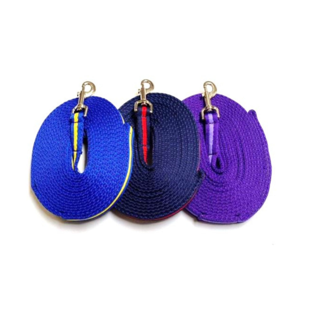 Dog Training Lead 5ft - 30ft Walking Leash Soft Strong 20mm Air Webbing