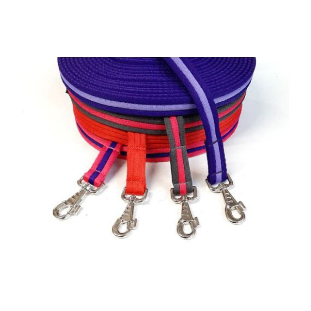 Horse Lunge Line Large Dog Training Lead Leash 50ft Soft Cushioned Padded 25mm Air Webbing