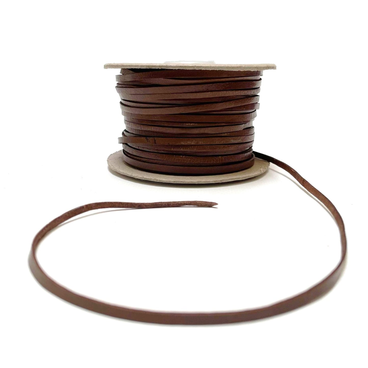 3mm Flat Genuine Leather Thonging Strip Laces Cord Various Colours And Lengths