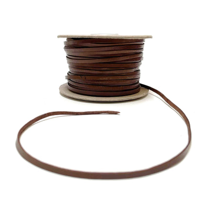 3mm Flat Genuine Leather Thonging Strip Laces Cord Various Colours And Lengths