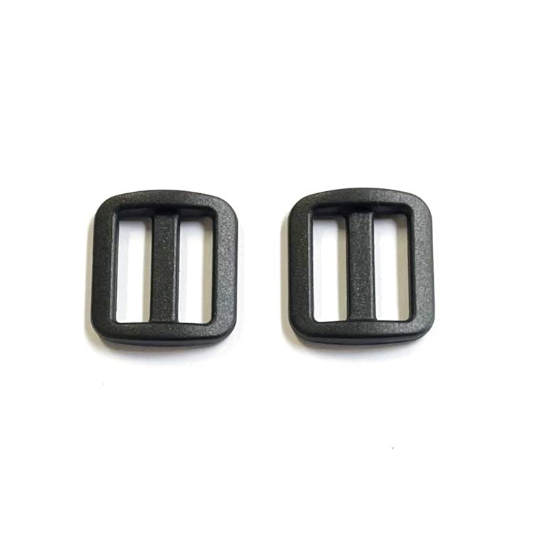16mm 20mm 25mm Wide Nylon Triglide 3 bar Slides For Bags Handles Leads Straps