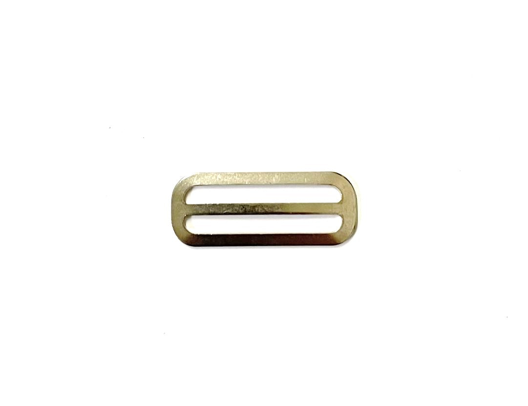 Metal 3 Bar Slides Nickel Plated 13mm 20mm 25mm 32mm 40mm 50mm x1 - x50 For Bags Straps Webbing