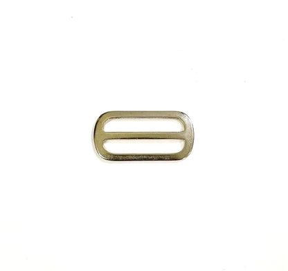 Metal 3 Bar Slides Nickel Plated 13mm 20mm 25mm 32mm 40mm 50mm x1 - x50 For Bags Straps Webbing