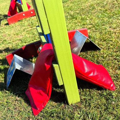 Dog Agility Wing Jump Hurdle Sandbags 20" Long 5" Wide - Sold As A Pair