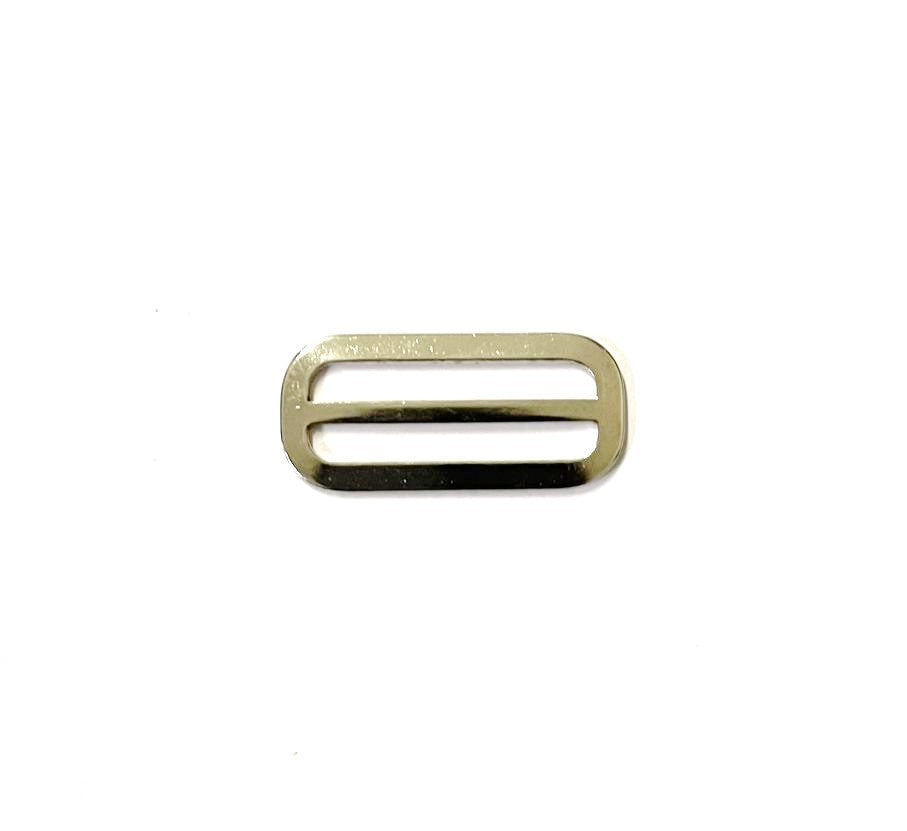 Metal 3 Bar Slides Nickel Plated 13mm 20mm 25mm 32mm 40mm 50mm x1 - x50 For Bags Straps Webbing