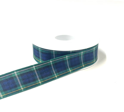Tartan Ribbon 25mm Berisfords Scottish Ribbon Sewing Crafts Gift Wrapping In Various Lengths