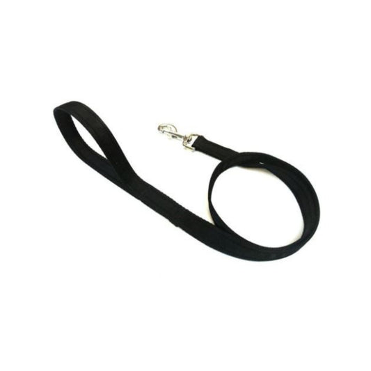 76" Short Close Control Dog Leads With Padded Handle In Various Colours 25mm Webbing