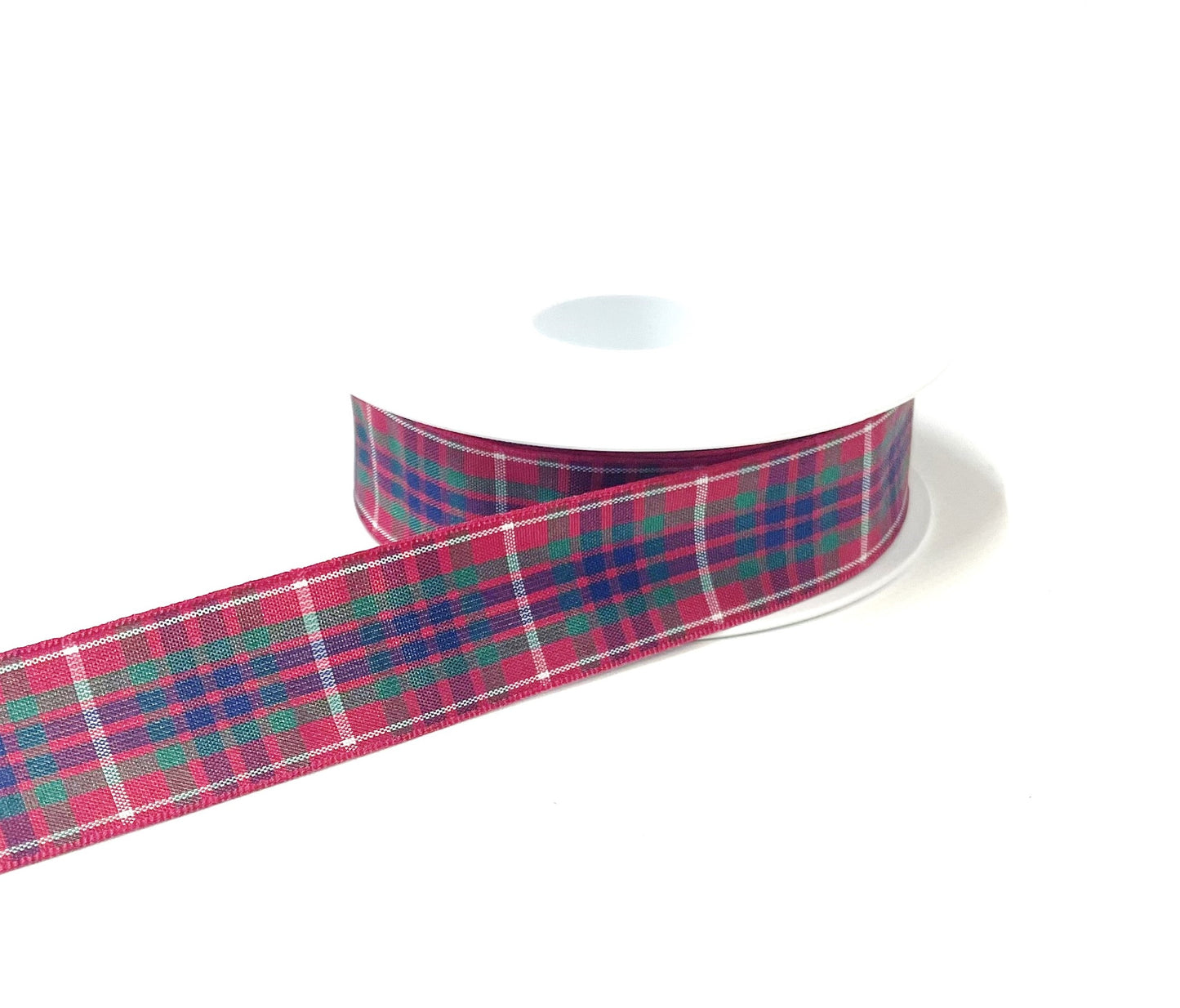 Tartan Ribbon 25mm Berisfords Scottish Ribbon Sewing Crafts Gift Wrapping In Various Lengths