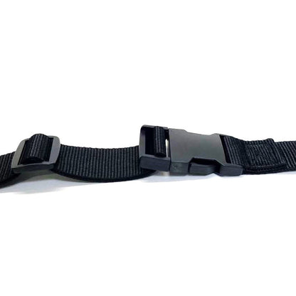 38/40mm Black Plastic 3 Bar Slides Triglides For Handles Straps Webbing Bags Crafts