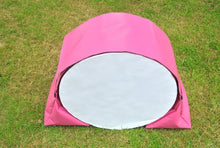 Load image into Gallery viewer, Dog Agility Training Tunnel Sandbags Adjustable 60cm - 80cm Diameter For Indoor And Outdoor UV PVC In Various Colours 490mm Material Width