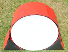 Load image into Gallery viewer, Dog Agility Training Tunnel Sandbags Adjustable 60cm - 80cm Diameter For Indoor And Outdoor UV PVC In Various Colours 490mm Material Width