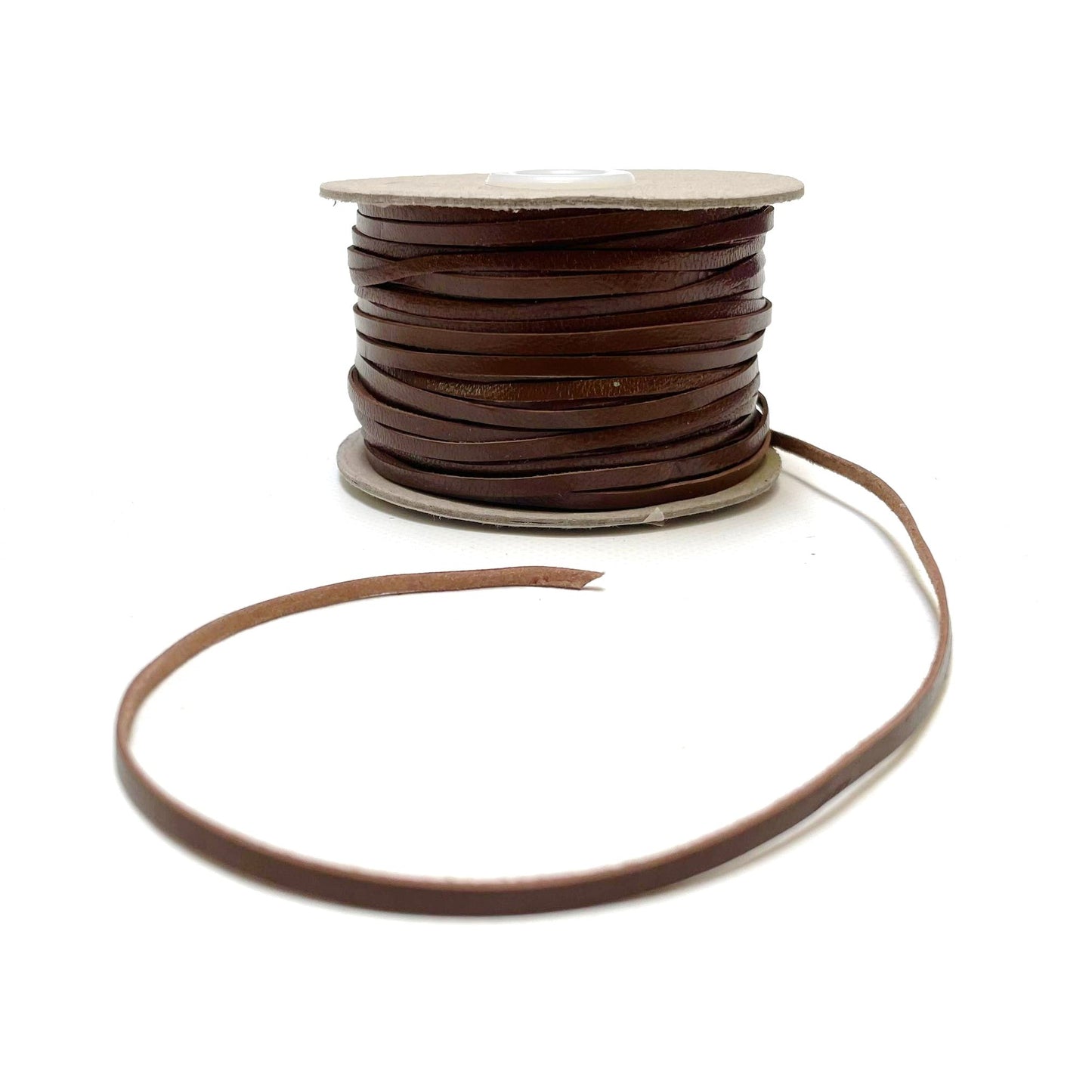 3mm Flat Genuine Leather Thonging Strip Laces Cord Various Colours And Lengths