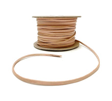 Load image into Gallery viewer, 3mm Flat Genuine Leather Thonging Strip Laces Cord Various Colours And Lengths