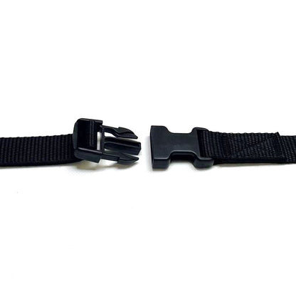 Tie Down Strap Side Release Buckle Belt Luggage Storage Strap 25mm Polypropylene Webbing 19 Colours