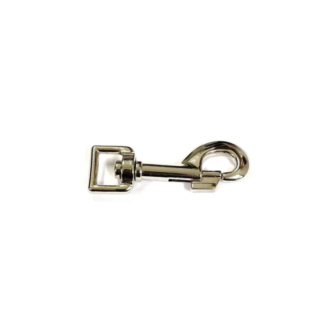 16mm Nickel Trigger Hooks Clips For Dog Leads Webbing Bags Straps x1 - x50