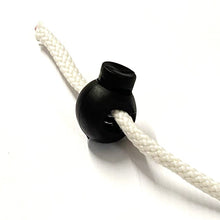 Load image into Gallery viewer, Cord Lock Toggle Stoppers Plastic Spring Loaded Adjusters Drawstring