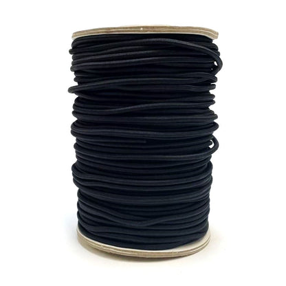 Bungee Cord Elastic 3mm 5mm 6mm Black Craft Trailer Boat DIY x1 x2 x5 x10 x25 x100 x250 Metres