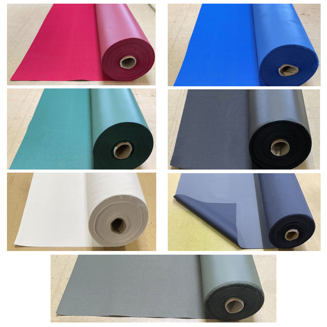 Heavy Duty Fabric 600D Polyester PVC Coated Waterproof Outdoor Canvas In Colours