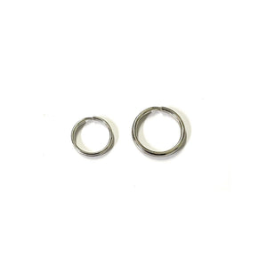 20mm 25mm Split O-Rings Nickel Plated x1 - x50 Key Rings Chains Lanyard Crafts