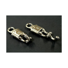 Load image into Gallery viewer, 25mm Panic Hooks Nickel Plated Quick Release Clips For Dogs Horse&#39;s Rope Leads Straps